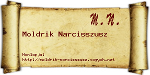 Moldrik Narcisszusz névjegykártya